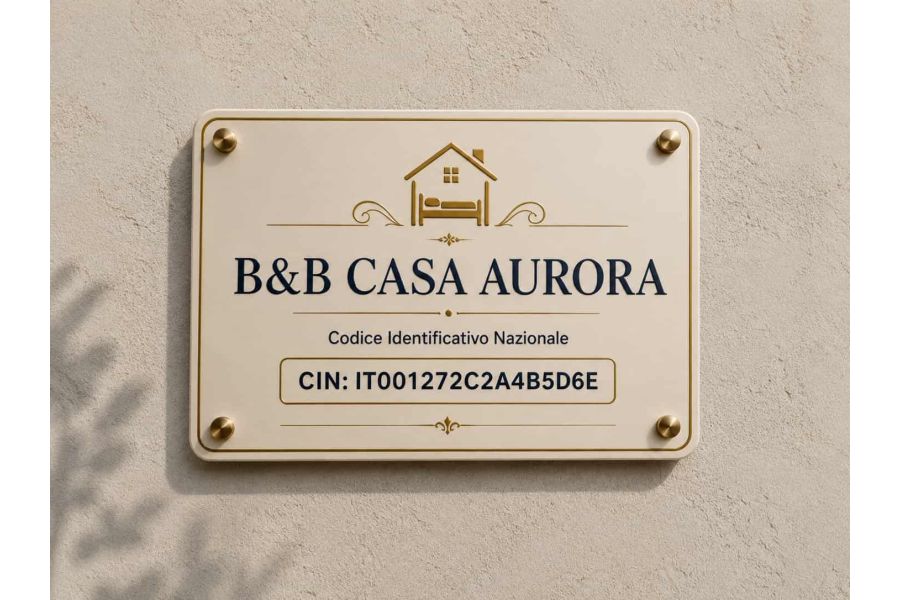 Cosa deve contenere la targhetta del CIN: normativa e consigli