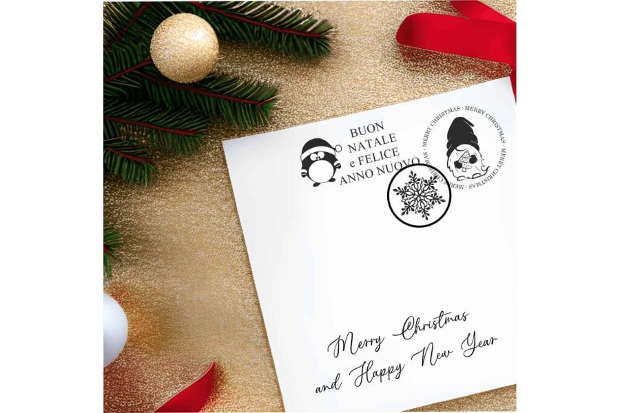 Idee per usare i timbri a Natale: regali e decorazioni