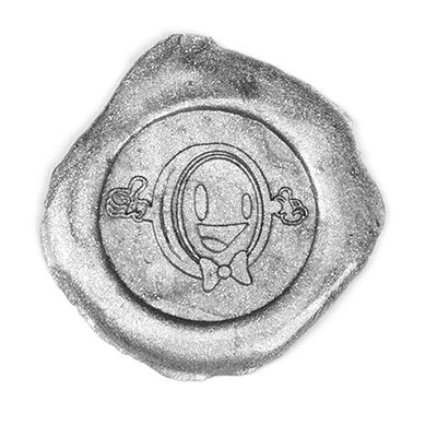 24 Adesivi Ceralacca 25° Anniversario Argento diametro cm.3,5