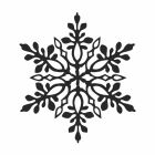 Timbro Autoinchiostrante Fiocco di Neve