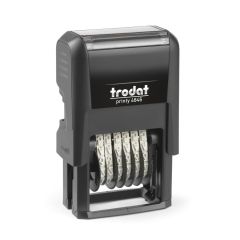 Zeiliger Selbstfärbenden Nummerierungsstempe 4846