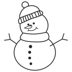 Sigillo Pupazzo di Neve