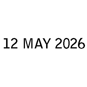 Anteprima di Trodat 4810 Datario Inglese
