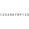 Anteprima di Numeratore Autoinchiostrante 48313